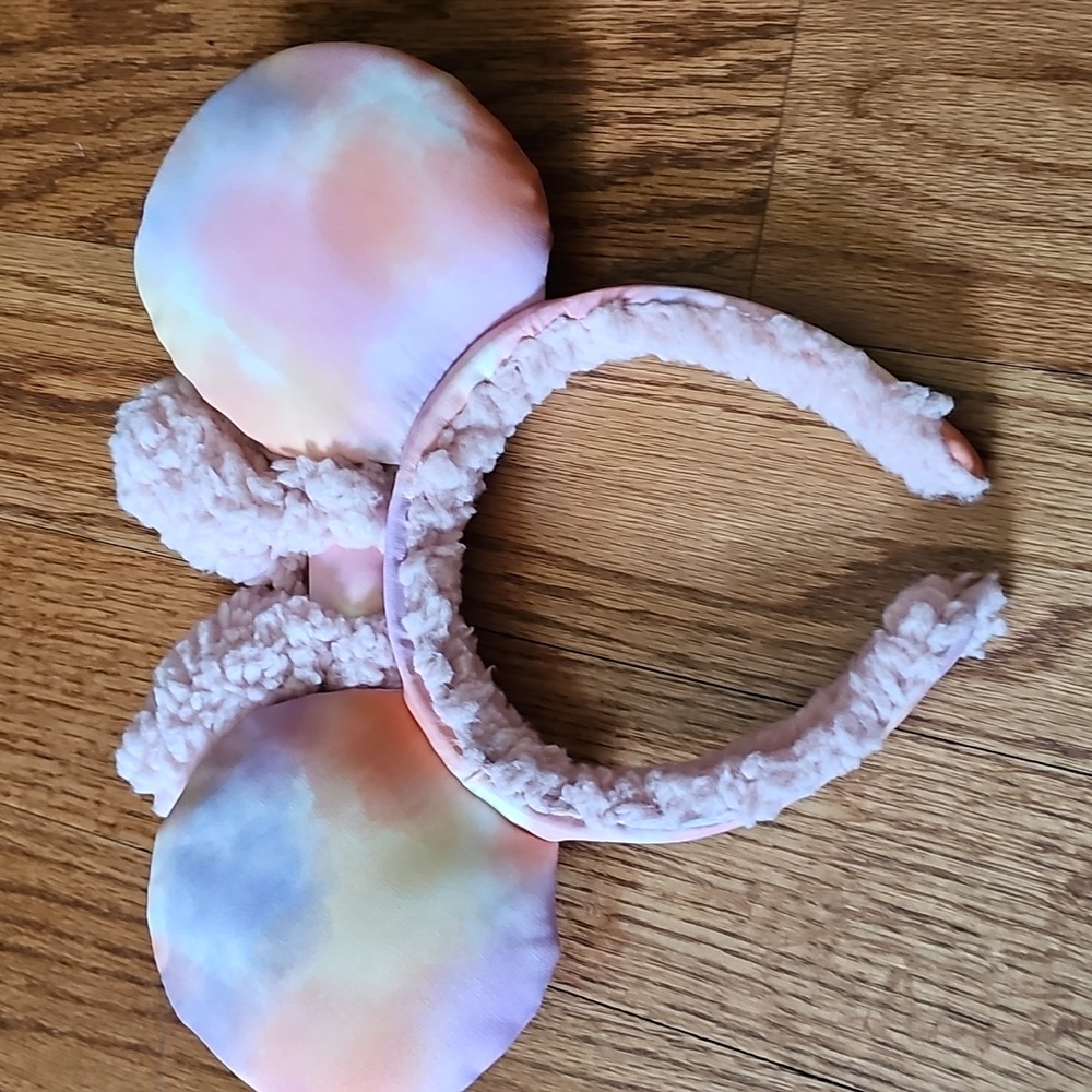 Disney Pink and Multicolor Plush Mickey Ears - Picture 2 of 2